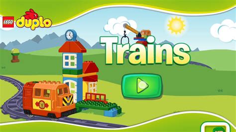 LEGO DUPLO Train game play on Android and Apple IOS - YouTube