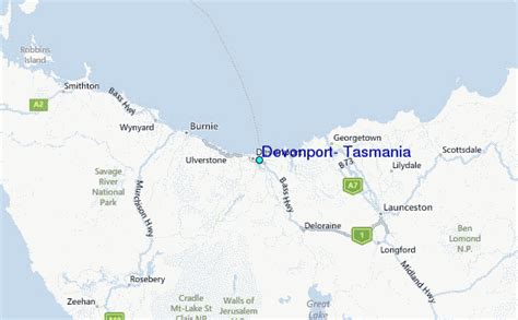 Devonport, Tasmania Tide Station Location Guide