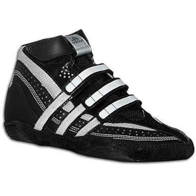 Amazon.com: adidas Kids' Extero Jr Wrestling Shoe,Black/White/Electric ...