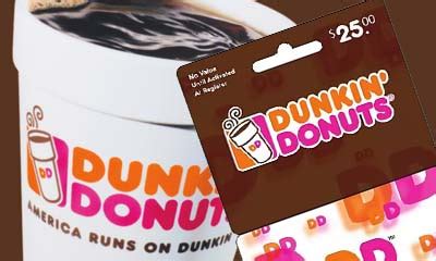 Dunkin' Donuts Gift Card Rewards with Maru Springboard America