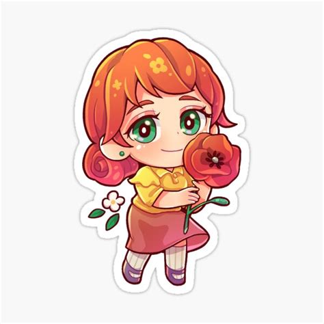 "Penny - Stardew Valley" Sticker for Sale by SleepingSalad | Redbubble