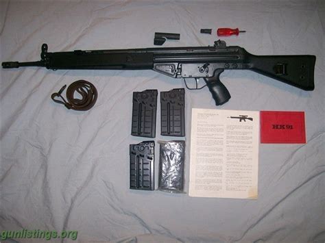 Gunlistings.org - Rifles Pre-ban HK 91 Heckler & Koch H&K 308