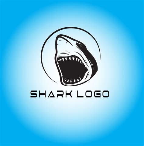 shark logo, head shark logo design. 4971129 Vector Art at Vecteezy