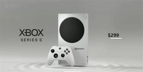 Xbox Series S design and price reportedly revealed in leaked image ...