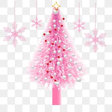 Pink Christmas Tree PNG Transparent Images Free Download | Vector Files | Pngtree