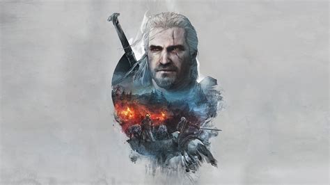 Geralt of Rivia: The Witcher 3 HD Wallpaper