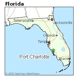 Map Florida Port Charlotte - Gratia Georgianne