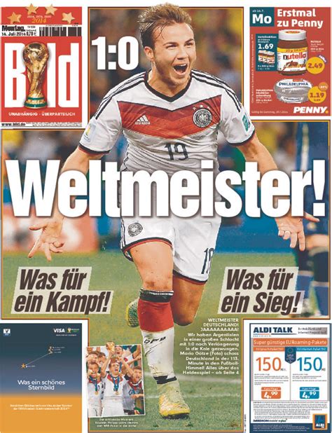 German Newspapers Are Ecstatic Over World Cup Win | HuffPost Latest News