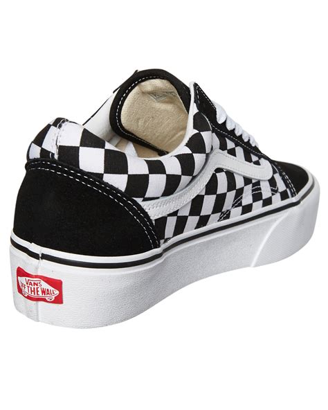 Vans Old Skool Platform Womens Sneaker - Black True White | SurfStitch