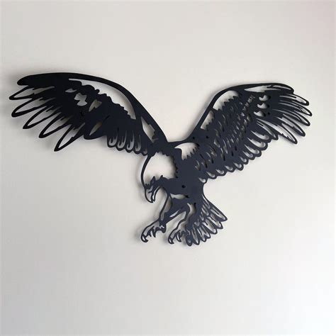 Large Metal Eagle Wall Art Eagle Wall Decor Metal Wall Art - Etsy