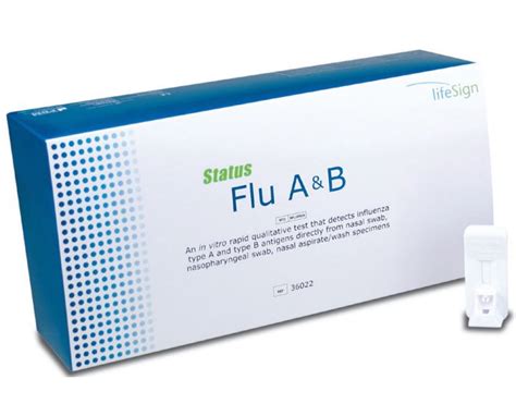 LifeSign Status Flu A & B Test - Save at Tiger Medical, Inc