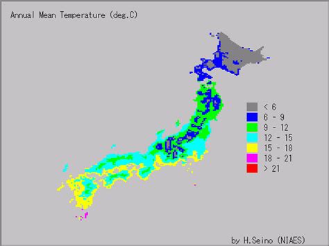 EAP1686 Japan-Climate: Temperature in Different Areas of Japan