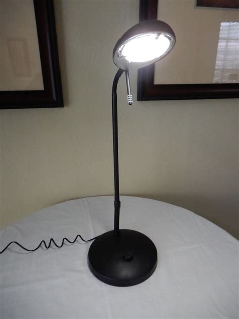 Portable Luminaire Task Light - Halogen Desk lamp - Black - Adjustable Arm for Sale in Plano, TX ...