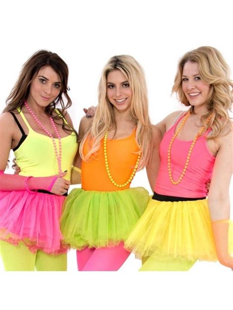 Neon Fancy Dress | 80's Neon Fancy Dress | Hen Party Superstore | 80s neon fancy dress, Neon ...