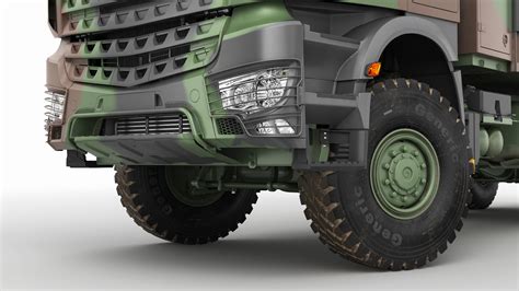 Military Truck 6X6 3D Model - TurboSquid 1840114