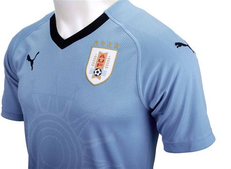 2018/19 Puma Uruguay Home Jersey - Soccer Master