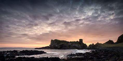 Sunrise over Kinbane Castle #1 | Beautiful Irish Landscape Photographs by John Dunne