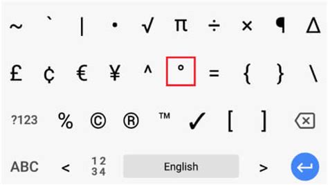 How to Type Degree Symbol ° on Different Devices