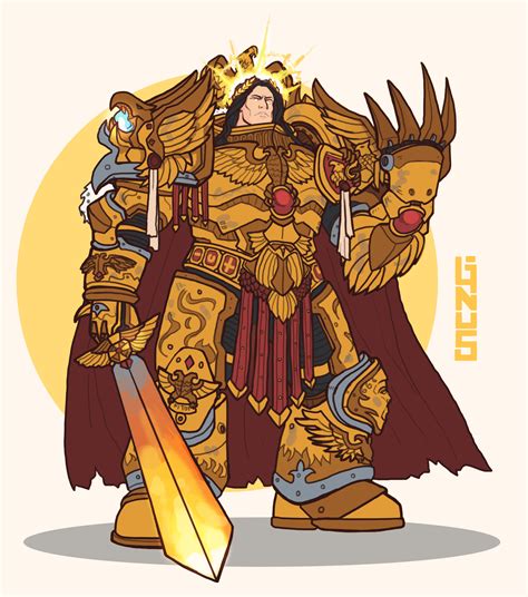 ArtStation - The Emperor of Mankind [Warhammer 40k] - Linus Goh