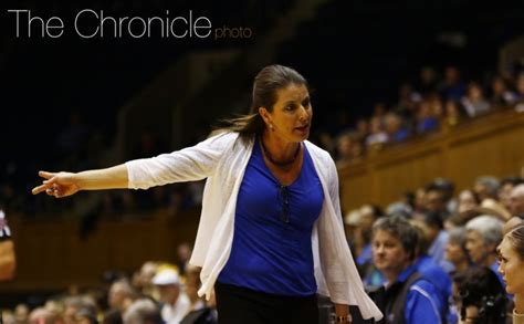 Duke women's basketball head coach Joanne McCallie remains following ...