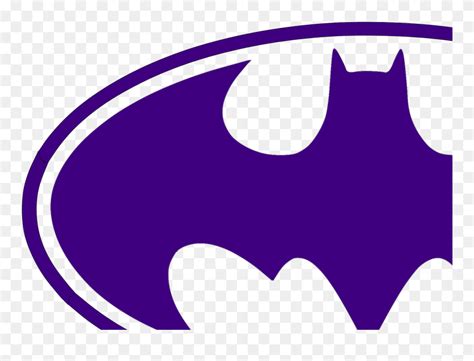 Purple Batman Logo Clipart (#5545516) - PinClipart