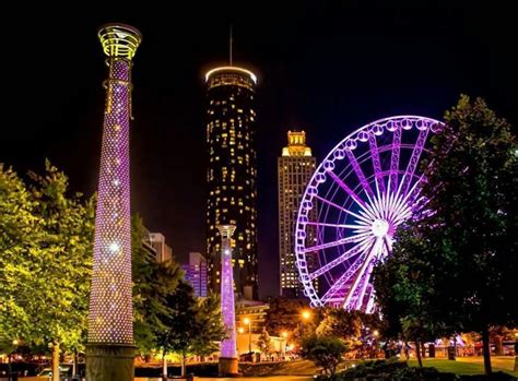 Skyview Atlanta- Date Night Georgia Usa, Georgia On My Mind, Atlanta ...