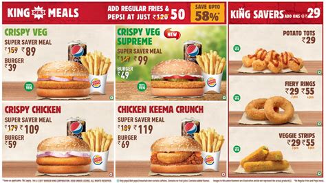 Burger King Menu, Menu for Burger King, New BEL Road, North Bengaluru ...