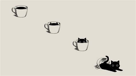 Simple Cat Art Wallpapers - Top Free Simple Cat Art Backgrounds - WallpaperAccess