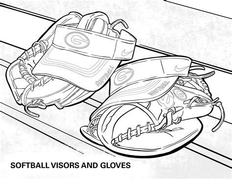 Georgia Bulldogs Coloring Page Of Georgia Athletics - Coloring Nation