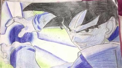 Goku Black Black Kamehameha by cabz158 on DeviantArt