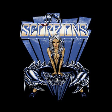 Scorpions Lady Scorpion Band T Shirt | Scorpions band, Band tshirts ...