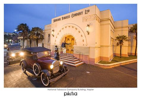 Postcard of National Tobacco Company Building, Napier with code P85