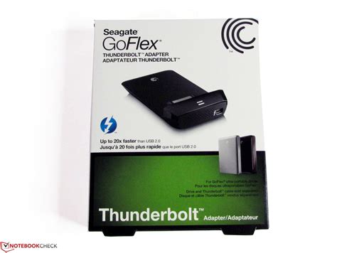 Review Seagate GoFlex Thunderbolt Adapter - NotebookCheck.net Reviews