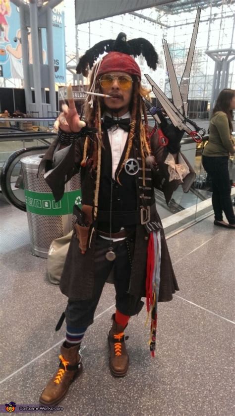 Mashed up Johnny Depp Characters Costume