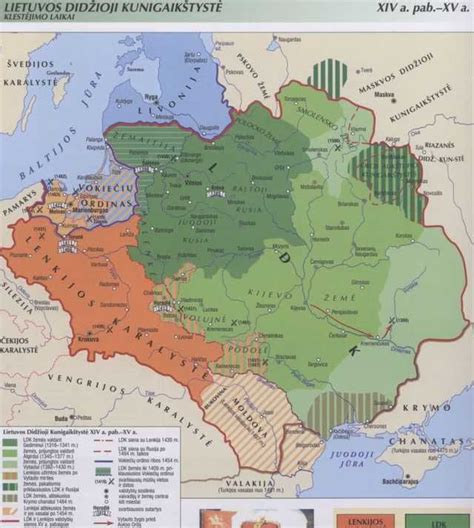 Grand Duchy of Lithuania expansion during late XIV - XV c. [823 x 918] | Historical maps ...