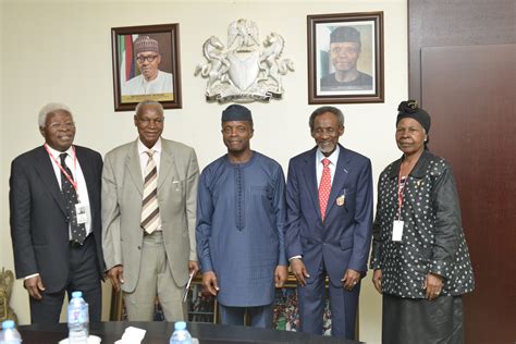 Courtesy Visit From The Chief Justice Of Nigeria On 08/12/2015 - Prof ...