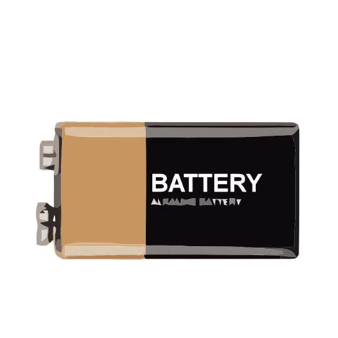 9-Volt battery | Free SVG