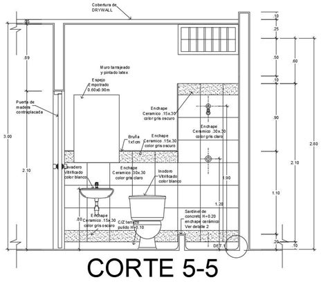 Enlarged detail of toilet elevation drawing separated in this AutoCAD file | Download this 2d ...