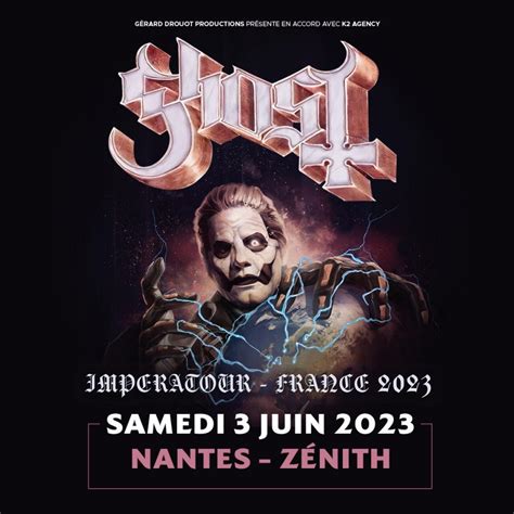 Event Ghost - 03/06/2023 - Nantes - Zenith - France