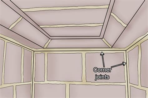 How to tape internal corner plasterboard joints with joint tape? - Wonkee Donkee Tools