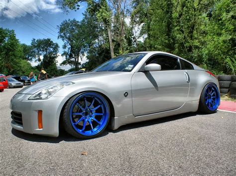 Nissan 350Z custom wheels Rays Engineering Volk Racing CE28 19x9.5, ET ...