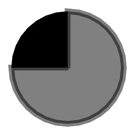 Pie Chart Twotone 25 Vector SVG Icon - SVG Repo