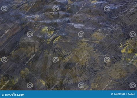 Rippled Water Texture Background of Stones Underwater Stock Photo - Image of speed, lake: 148297582