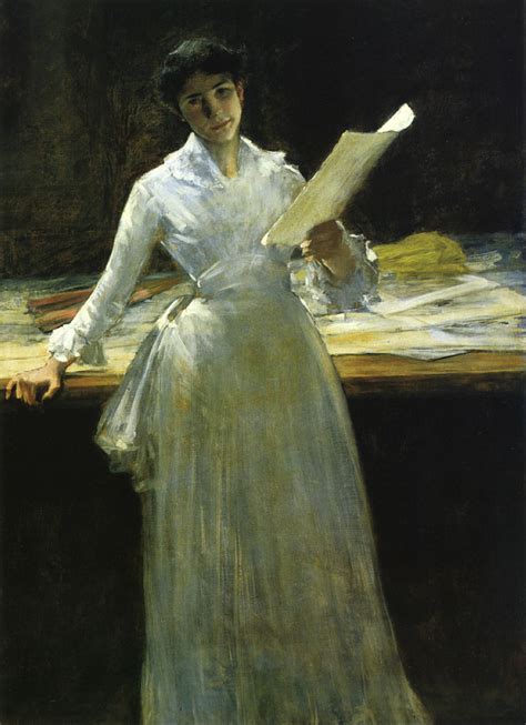 William Merritt Chase Paintings Gallery in Alphabetical Order