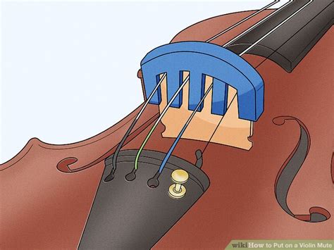 How to Put on a Violin Mute: 6 Steps (with Pictures) - wikiHow