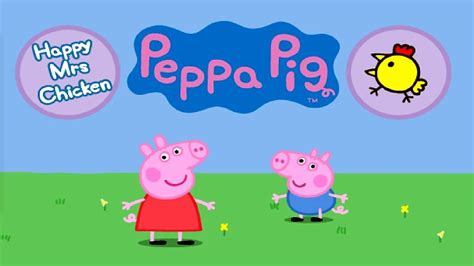 PEPPA PIG: Happy Mrs Chicken - full Gameplay - YouTube