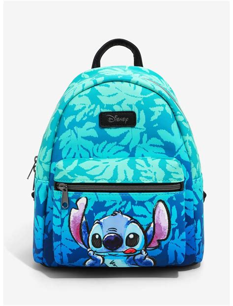 Backpack Purses for Women Women's Bags & Handbags Fashion Disney Lilo & Stitch Blue Tropical ...