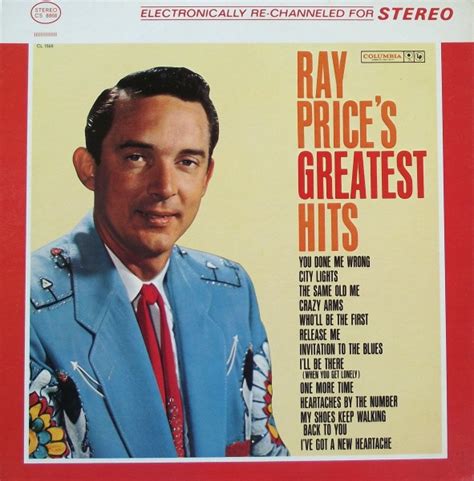 Ray Price - Ray Price's Greatest Hits (1963, Vinyl) | Discogs