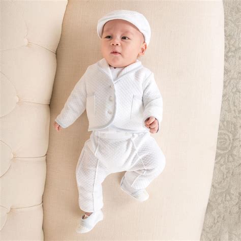 Baby Clothing & Accessories Glamulice Baby Boy Baptism Christening Gown Clothes Long Baptism ...