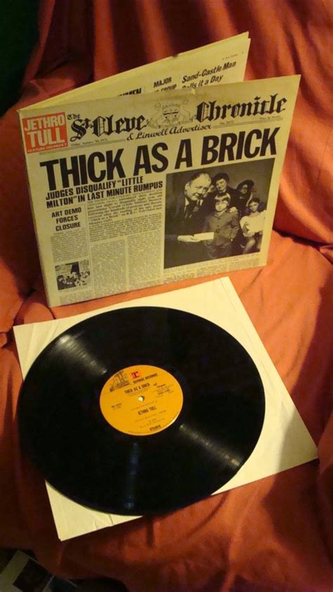 JETHRO TULL Thick As A Brick 1st 1972 Reprise by RareMusicAndMore